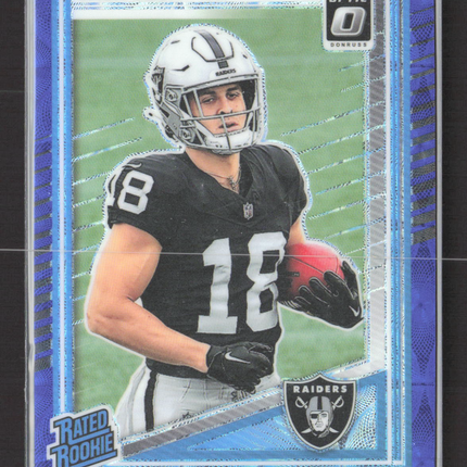 2025 Panini Donruss Optic Prizm Jack Bech #211 Purple Shock