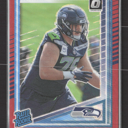 2025 Panini Donruss Optic Prizm Grey Zabel #366 Red