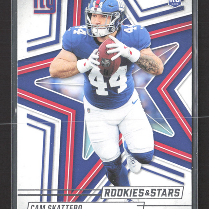 2025 Panini Rookies & Stars Cam Skattebo #110 RC