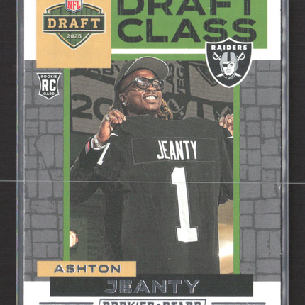 2025 Panini Rookies & Stars Draft Class Ashton Jeanty #8 RC