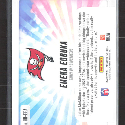 2025 Panini Absolute Hog Heaven Emeka Egbuka #HH-EEA RC