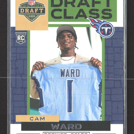 2025 Panini Rookies & Stars Draft Class Cam Ward #15 RC
