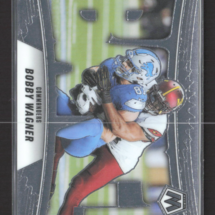 2025 Panini Mosaic Bang! Bobby Wagner #11 Silver Prizm Die-cut