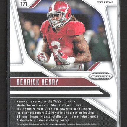 2025 Panini Prizm Draft Picks Derrick Henry #171 Green