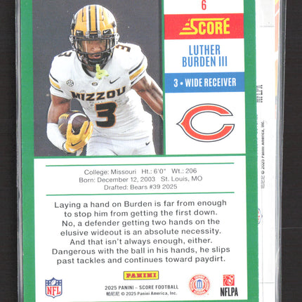 2025 Panini Rookies & Stars Rookie Rush Kaleb Johnson #6 RC