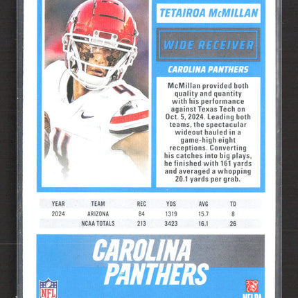 2025 Panini Score Tetairoa McMillan #17 RC