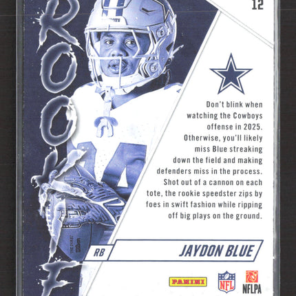 2025 Panini Rookies & Stars Jaydon Blue #12 RC