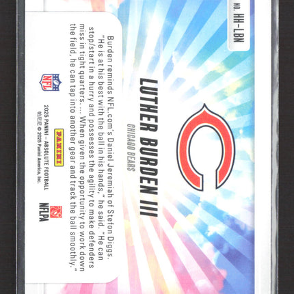 2025 Panini Absolute Hog Heaven Luther Burden III #HH-LBN RC