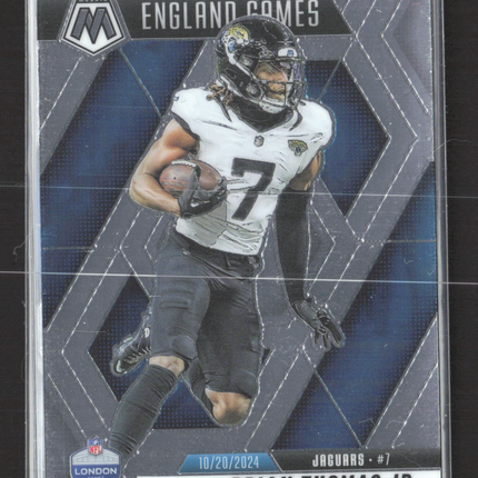 2025 Panini Mosaic Football Brian Thomas Jr. Barry Sanders #291