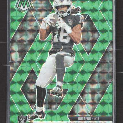 2025 Panini Mosaic Prizm Jakobi Meyers #62 Green