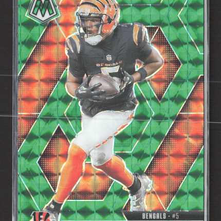 2025 Panini Mosaic Prizm Tee Higgins #246 Green