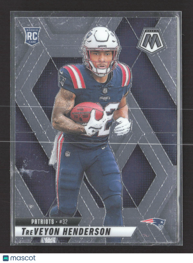 2025 Panini Mosaic TreVeyon Henderson #325 RC