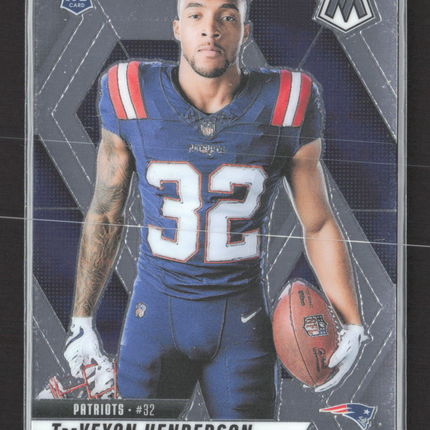 2025 Panini Mosaic TreVeyon Henderson #278 RC