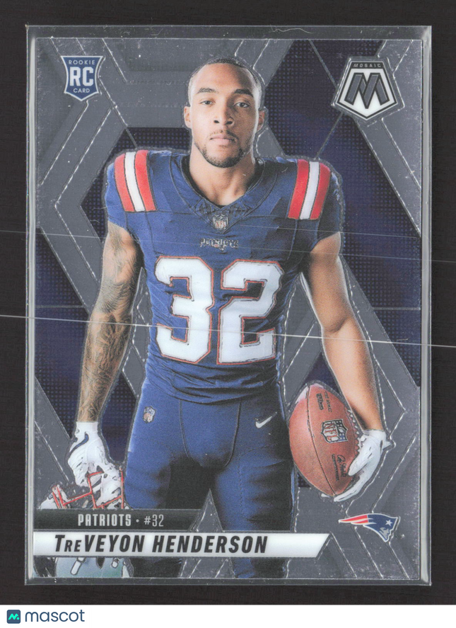 2025 Panini Mosaic TreVeyon Henderson #278 RC