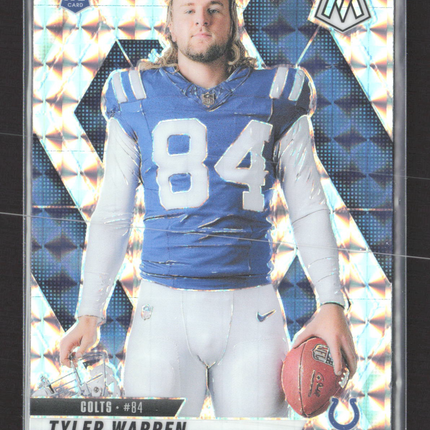 2025 Panini Mosaic Tyler Warren #281 Silver RC