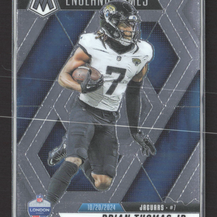 2025 Panini Mosaic Brian Thomas Jr. #256 Silver Prizm