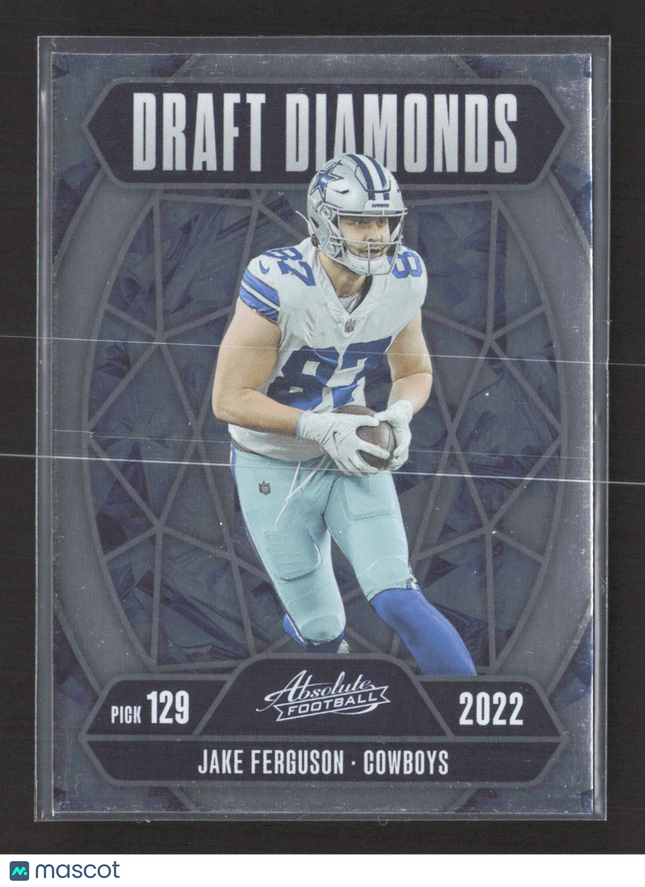 2025 Panini Absolute Football Draft Diamonds Jake Ferguson #DD-JFN