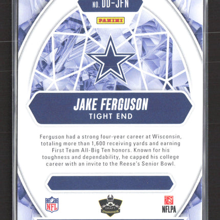 2025 Panini Absolute Football Draft Diamonds Jake Ferguson #DD-JFN