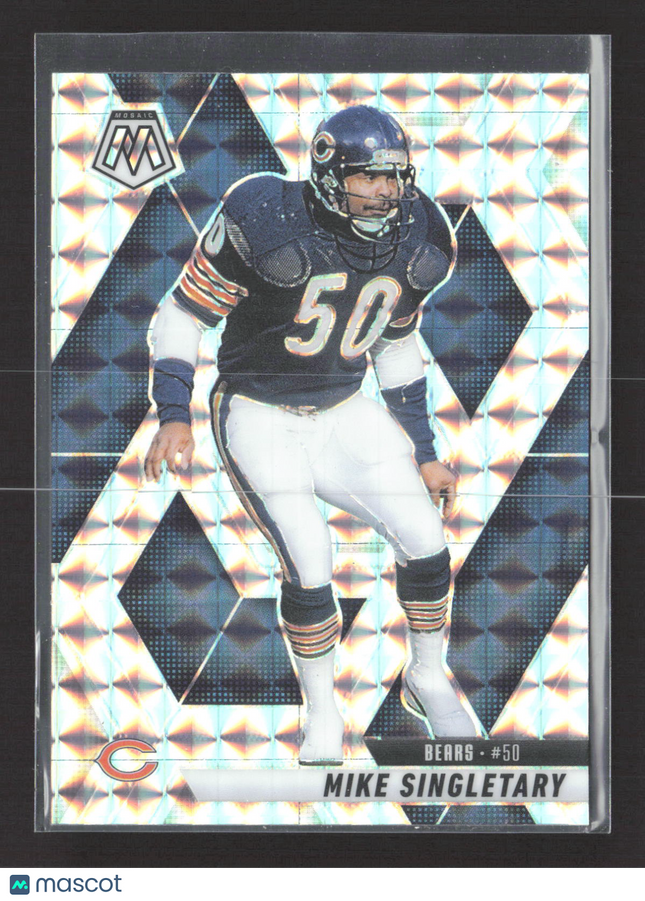 2025 Panini Mosaic Prizm Mike Singletary #153 Silver