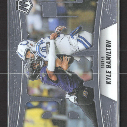 2025 Panini Mosaic Bang! Kyle Hamilton #10