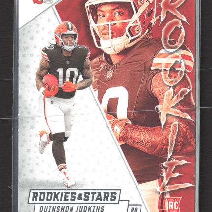2025 Panini Rookies & Stars Quinshon Judkins #19 RC