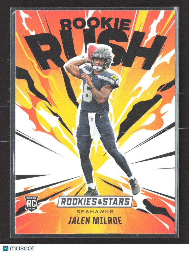 2025 Panini Rookies & Stars Rookie Rush Jalen Milroe #5 RC