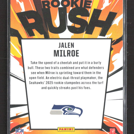 2025 Panini Rookies & Stars Rookie Rush Jalen Milroe #5 RC