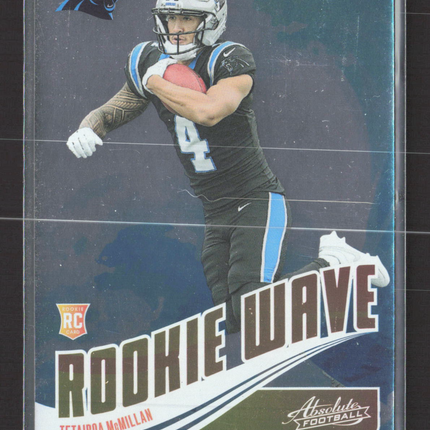 2025 Panini Absolute Rookie Wave Tetairoa McMillan #RW-TMN RC