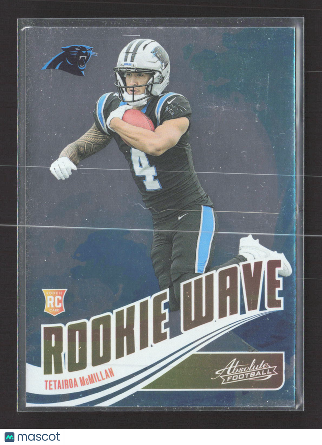 2025 Panini Absolute Rookie Wave Tetairoa McMillan #RW-TMN RC
