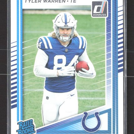 2025 Panini Donruss Football Tyler Warren #337
