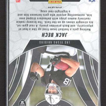 2025 Panini Mosaic Elevate Jack Bech #11 Green RC