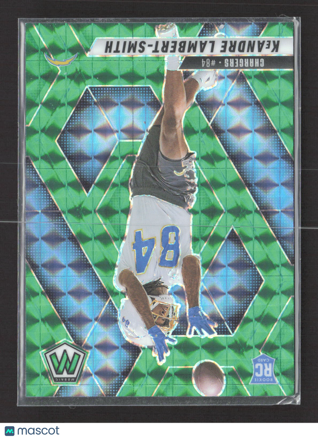 2025 Panini Prizm Mosaic KeAndre Lambert-Smith #336 Green RC
