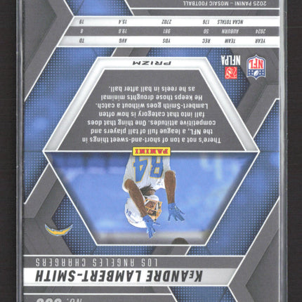 2025 Panini Prizm Mosaic KeAndre Lambert-Smith #336 Green RC