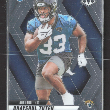 2025 Panini Mosaic Bhayshul Tuten #385 RC