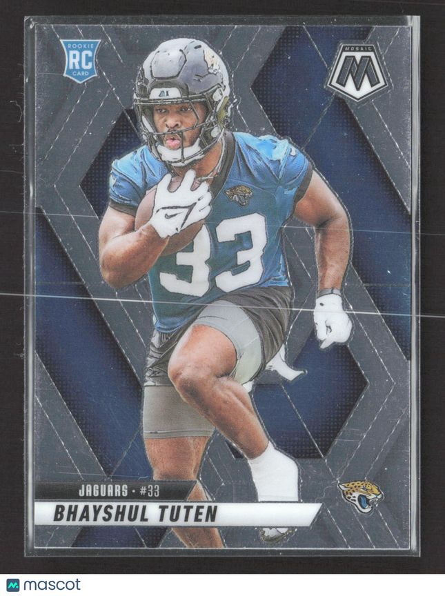 2025 Panini Mosaic Bhayshul Tuten #385 RC