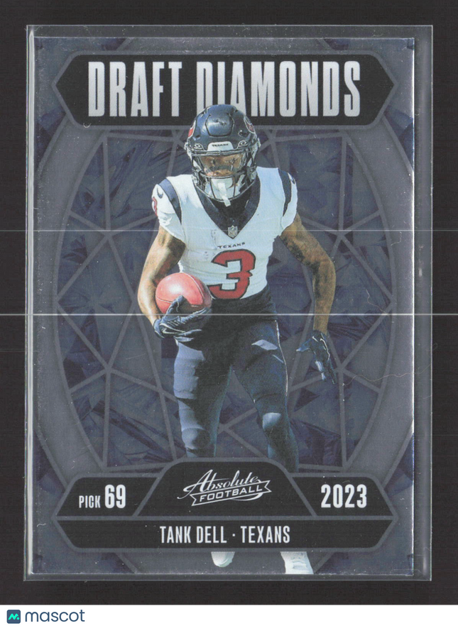 2025 Panini Absolute Football Draft Diamonds Tank Dell #DD-TDL Insert