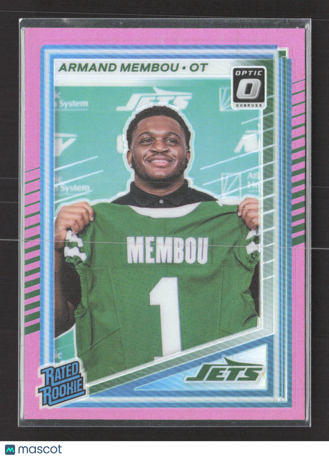 2025 Panini Donruss Optic Prizm Armand Membou #358 Pink