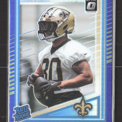2025 Panini Donruss Optic Prizm Devin Neal #282 Purple