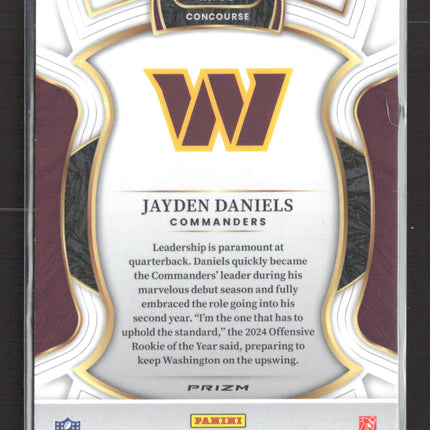 2026 Panini Select Prizm Concourse Jayden Daniels #88
