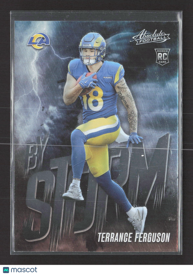 2025 Panini Absolute Football By Storm Terrance Ferguson #15 RC