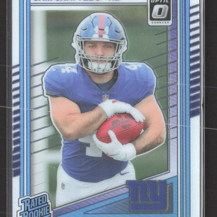 2025 Panini Donruss Optic Cam Skattebo #228