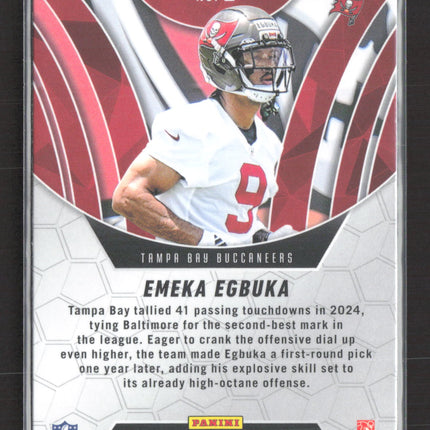2025 Panini Mosaic Elevate Emeka Egbuka #2 RC