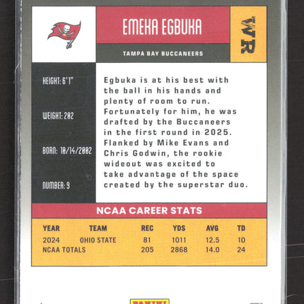 2025 Panini Donruss Football Emeka Egbuka #RO5-EKU RC