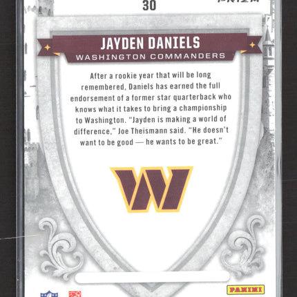 2025 Panini Rookies & Stars Prizm Crusade Jayden Daniels #30