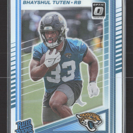 2025 Panini Donruss Optic Bhayshul Tuten #333