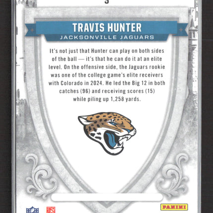 2025 Panini Rookies & Stars Prizm Crusade Travis Hunter #3 Red RC
