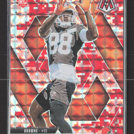 2025 Panini Mosaic Prizm Harold Fannin Jr. #384 Red RC