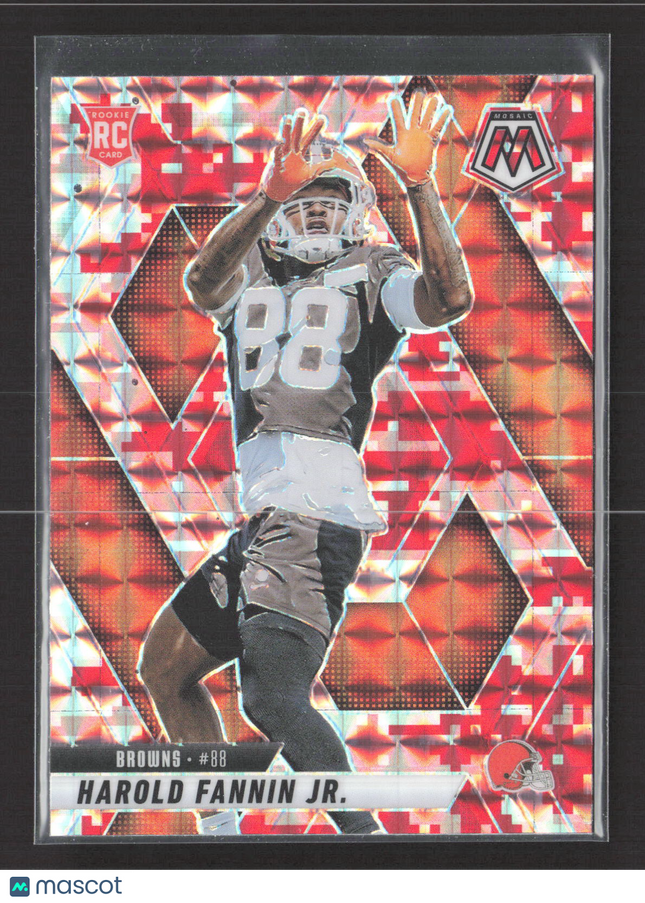 2025 Panini Mosaic Prizm Harold Fannin Jr. #384 Red RC