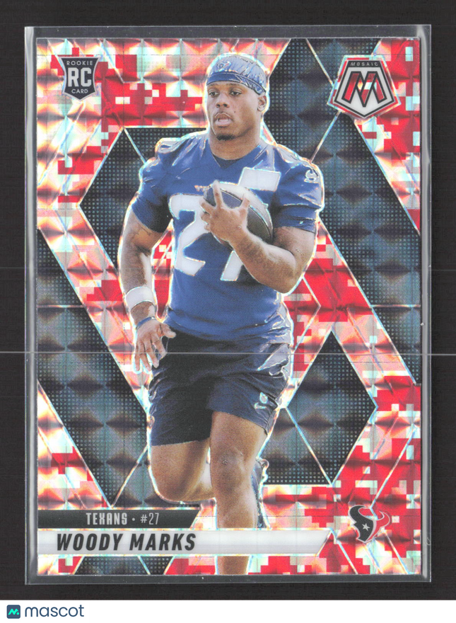 2025 Panini Mosaic Woody Marks #395 Red RC