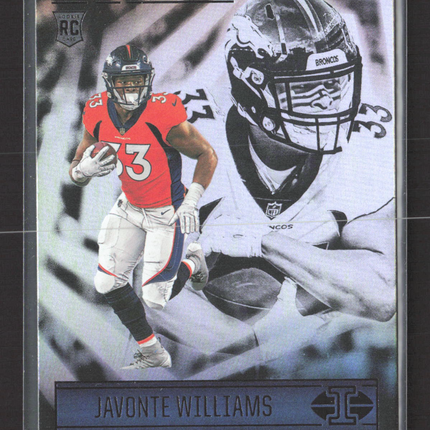 2021 Panini Illusions Javonte Williams #73 RC